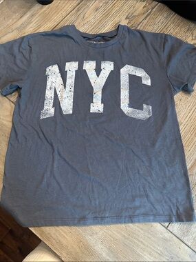 NYC Graphic Tee - Gray Women's Top